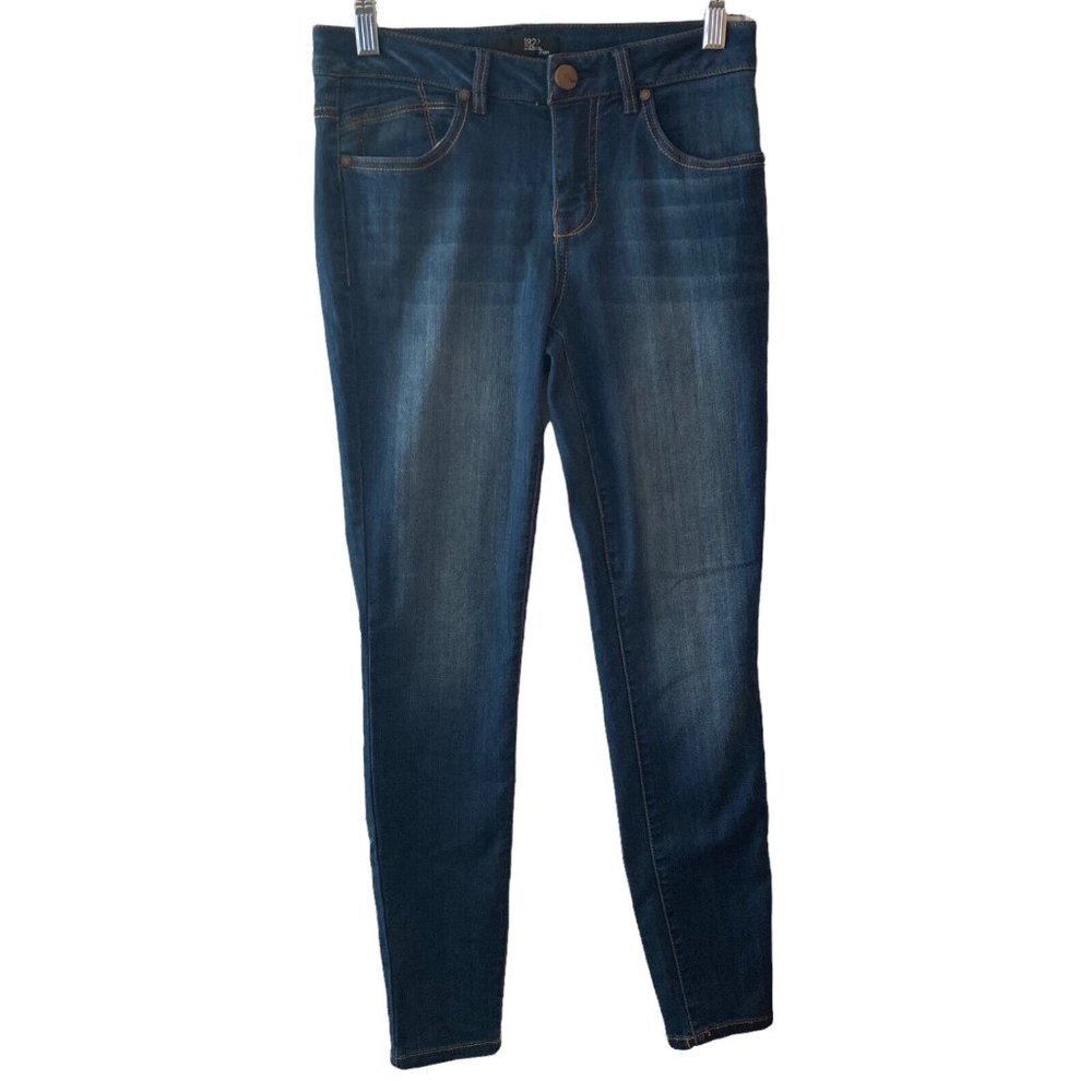 1822 Jeans Denim Womens Size 4 Dark Wash Blue Stretch